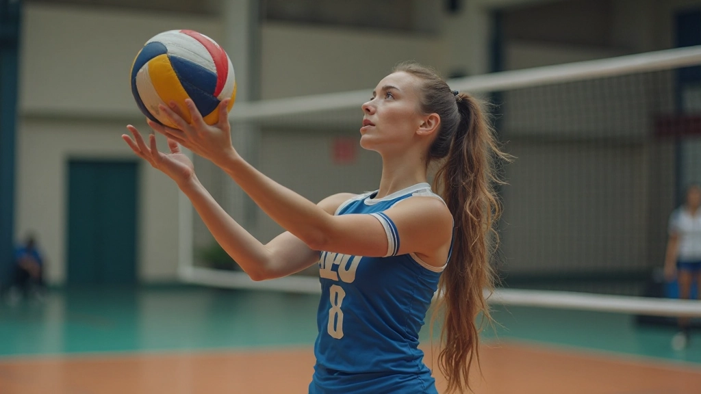 تقنية الإرسال القوي في الكرة الطائرة